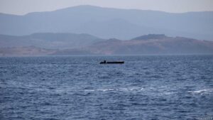 Flüchtlingsboot leer